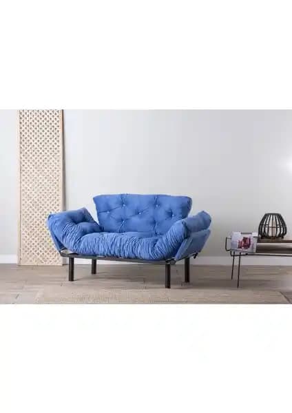 Pafu Nitta İkili Yataklı Koltuk Gök Mavi: Modern Tasarım ve Fonksiyonellik