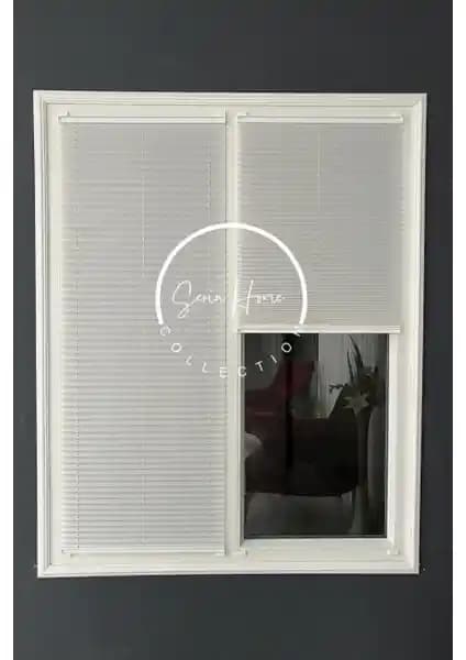 Serin Home Collection Beyaz Katlanabilir Plise Perde: Fonksiyonel ve Estetik Tasarım