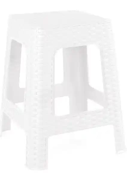 Tuffexx Rattan Büyük Tabure: Dayanıklı, Sağlıklı ve Estetik Oturma Çözümü