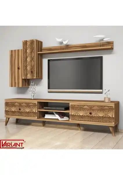 Variant Concept Variant Class TV Ünitesi Ceviz - Şık ve Fonksiyonel Modern Mobilya