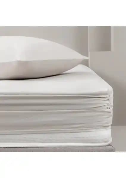Yataş Bedding Noah Lastikli Çarşaf 150x200 cm Bej - Konforlu ve Dayanıklı Tasarım