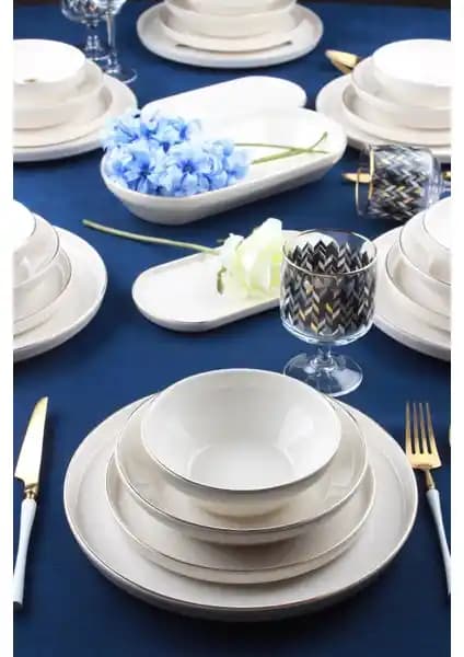 Acar Milenyum 27 Parça Yemek Takımı Modern Tasarımı ve Dayanıklılığıyla Öne Çıkıyor