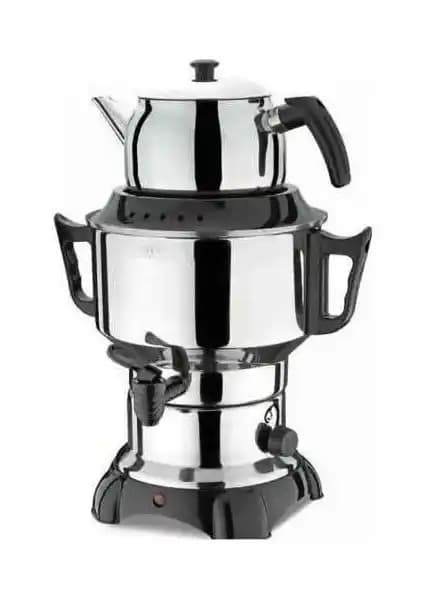 Aldente Elektirikli Büyük Boy Çelik Semaver Çaycı: Dayanıklı ve Fonksiyonel Tasarım