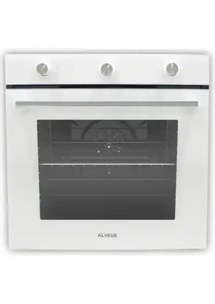 Alveus MFA 614 Tımerli Beyaz Ankastre Fırın Modern ve Enerji Verimli Mutfak Çözümü