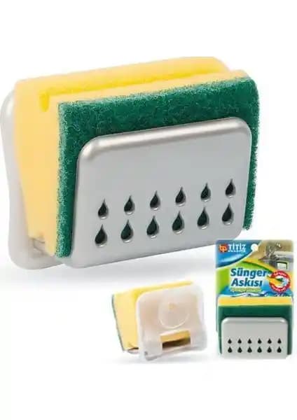 Anka Vantuzlu Bulaşık Süngeri Askısı ile Mutfakta Hijyen ve Düzen Sağlama