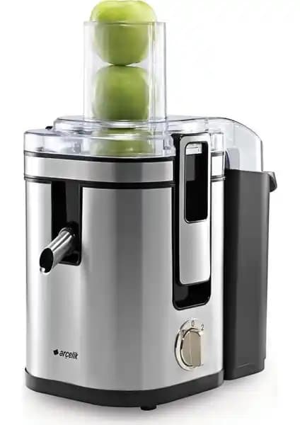 Arçelik K-1579 800W Tam Elma Inox Meyve Sıkacağı ile Sağlıklı İçecekler Hazırlayın