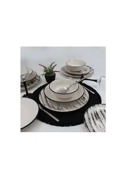 Arna Porselen Anka 18 Parça Yemek Takımı Modern ve Dayanıklı Tasarımıyla Öne Çıkar