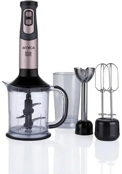 Arnica GH21593 Diva Trend Mikser Blender Seti: Güçlü Performans ve Estetik Tasarımın Birleşimi