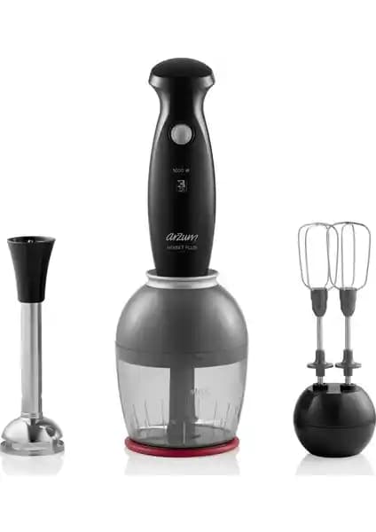 Arzum AR1117 Mixset Plus El Blender Seti: Çok Fonksiyonlu ve Güçlü Mutfak Aleti