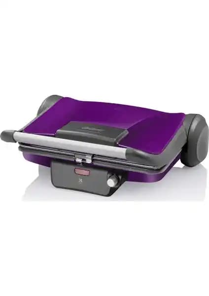 Arzum AR2030 Grado Granite Izgara ve Tost Makinesi Mürdüm Renkli Şık ve Fonksiyonel Tasarım