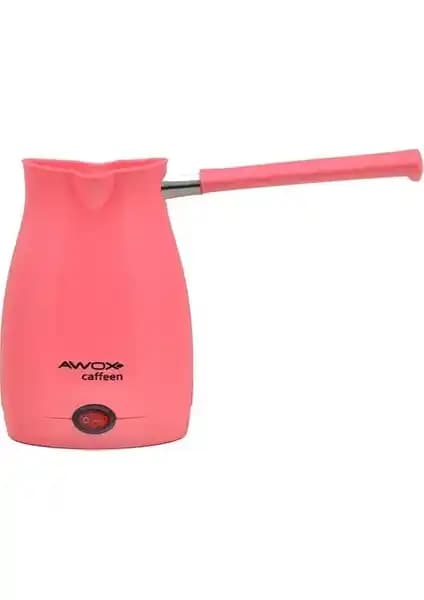 Awox Coffeen Elektrikli Türk Kahve Makinesi Pembe Modern Tasarım ve Yüksek Performans