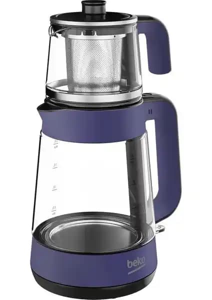 Beko CM 5964 W Floral Mor Çay Makinesi: Şık Tasarım ve Yüksek Performans Özellikleri