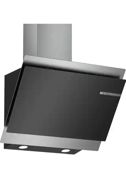 Bosch DWK68AK60T Siyah Cam Eğik Davlumbaz Modern ve Şık Mutfaklar İçin Üst Düzey Performans