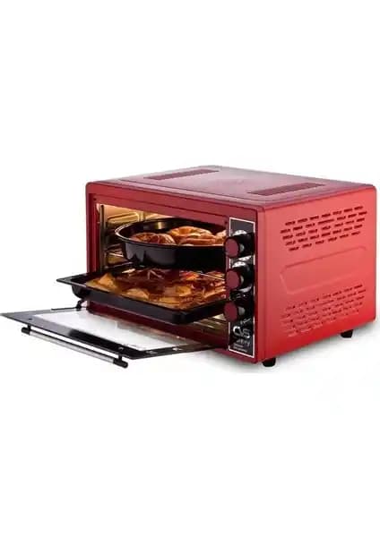 CVS Dn 3906 Gurme Fırın Bordo: Şık ve Fonksiyonel 40 Litre Mutfak Fırını