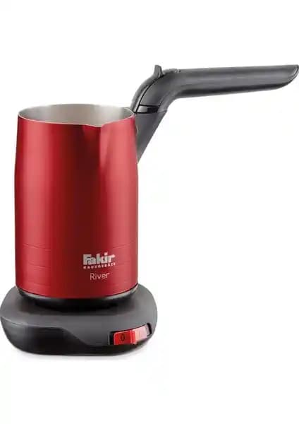 Fakir River Katlanabilir Kırmızı Türk Kahvesi Cezvesi Modern ve Pratik Tasarım