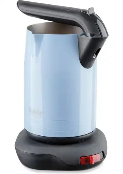 Fakir River Katlanabilir Saplı Elektrikli Cezve Buz Mavisi Pratik ve Şık Kahve Hazırlama Cihazı