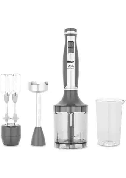 Fakir Shela Elegance Blender Seti Antrasit: Güçlü Motor ve Şık Tasarım Özellikleri