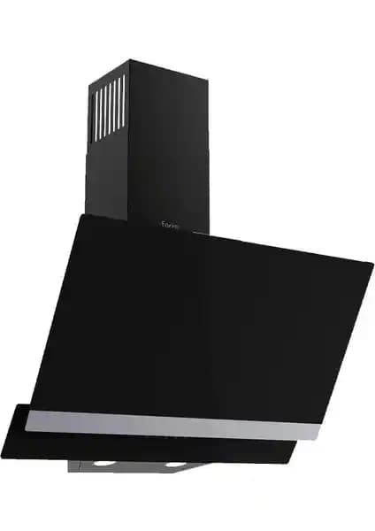 Ferre D025 Siyah İnox Çıtalı Yatay Cam Davlumbaz Özellikleri ve Kullanıcı Yorumları