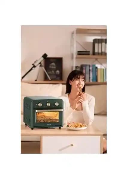 Fressi FRSS-AF01 13 Litre Yeşil Airfryer Fırın: Modern ve Çok Fonksiyonlu Mutfak Çözümü