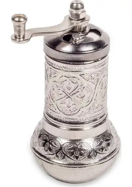 Handygoo Tombul Metalik Döküm Karabiber Değirmeni: Şık ve Dayanıklı Mutfak Baharat Öğütücüleri