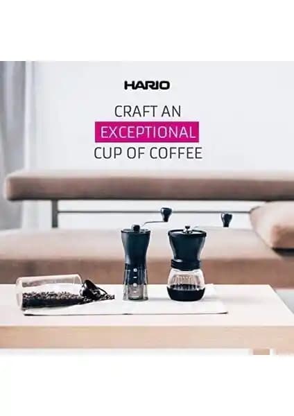 Hario Mini Plus Kahve Değirmeni: Dayanıklı ve Ayarlanabilir Manuel Öğütücü
