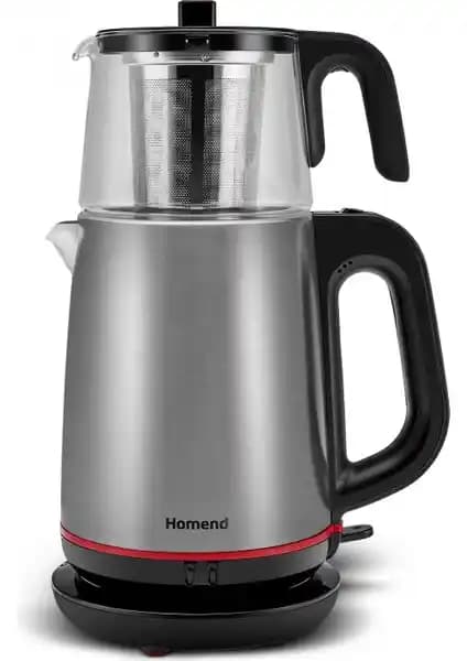 Homend Royaltea 1750H Siyah Cam Demlikli Çay Makinesi Özellikleri ve Kullanıcı Yorumları