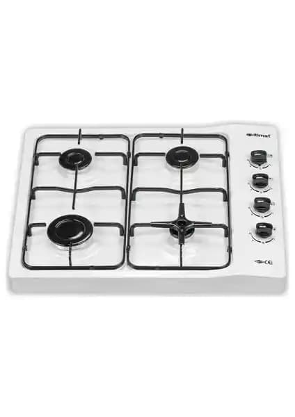 İtimat 3010 Set Üstü 4 Gözlü Doğalgazlı Ocak: Dayanıklı ve Şık Mutfak Çözümü