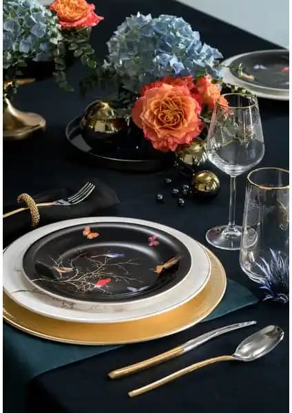 Karaca Fine Pearl Grace Siyah 62 Parça 12 Kişilik Yemek Takımı Özellikleri ve Kullanım İpuçları