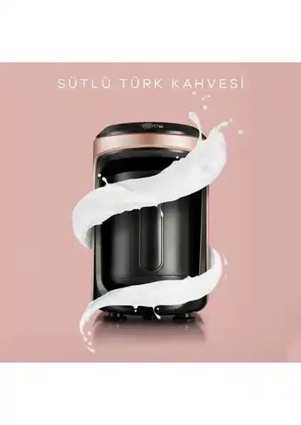 Karaca Hatır Hüps Sütlü Türk Kahve Makinesi Rosegold ile Geleneksel ve Modern Kahve Deneyimi
