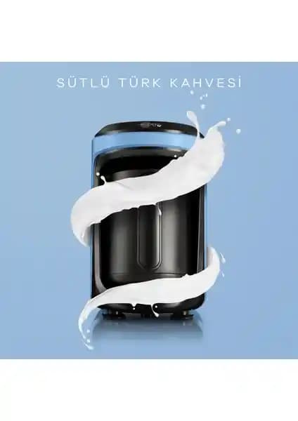 Karaca Hatır Hüps Sütlü Türk Kahve Makinesi Vintage Blue Performans ve Tasarım Özellikleri