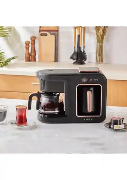 Karaca Hatır Plus Mod 5 in 1 Kahve ve Çay Makinesi: Çok Fonksiyonlu ve Şık Tasarım