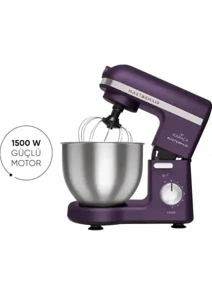 Karaca Mastermaid Chef Stand Mikser Grape Purple 1500W ile Mutfakta Güç ve Estetik