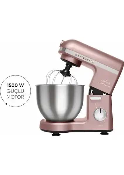 Karaca Mastermaid Chef Stand Mikser Rosegold: Güçlü Performans ve Şık Tasarım Bir Arada