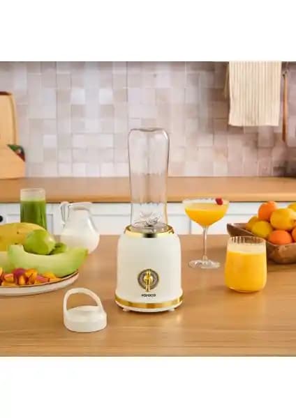 Karaca Retro Personal Kişisel Smoothie Blender: Şık Tasarım ve Yüksek Performanslı Kullanım