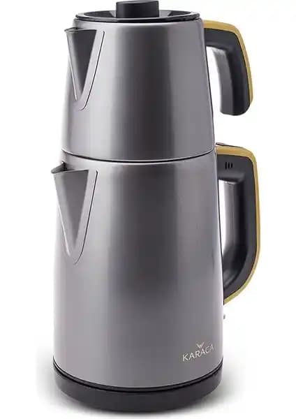 Karaca Retro Tea Çay Makinesi Antrasit: Şık ve Fonksiyonel Tasarım ile Hızlı Çay Demleme