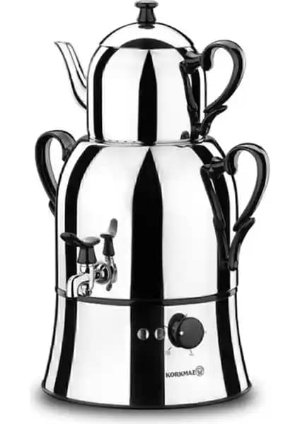 Korkmaz A 338 Nosta Siyah Semaver Modern Tasarım ve Güçlü Performans Özellikleriyle