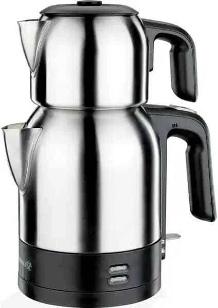 Korkmaz Demkolik SatinSiyah Elektrikli Çaydanlık: Modern Tasarım ve Fonksiyonellik Bir Arada