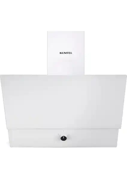 Kumtel Beyaz Cam Davlumbaz DA6-830: Modern ve Güçlü Mutfak Havalandırma Çözümü