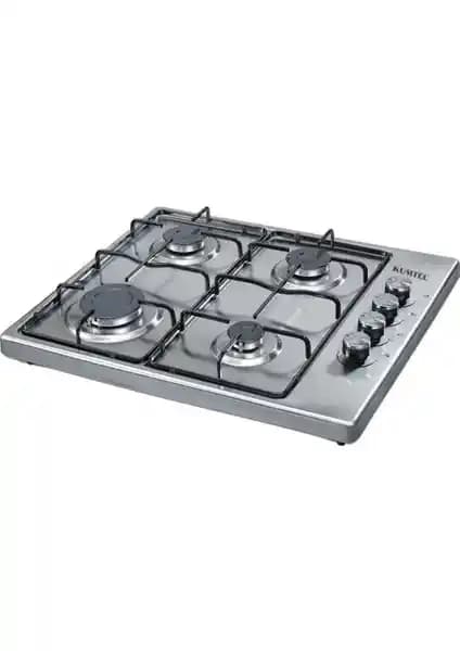 Kumtel KO-420/430 F Inox 4 Göz Gazlı Set Üstü Ocak Modern Tasarım ve Güvenlik Özellikleriyle