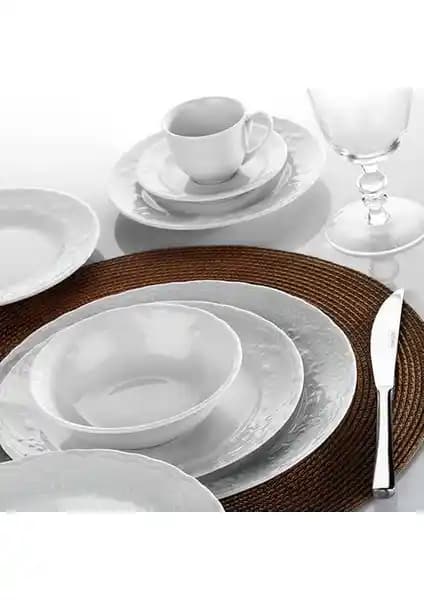 Kütahya Porselen Lalezar 53 Parça Yemek Takımı Şıklık ve Dayanıklılığı Bir Arada Sunar