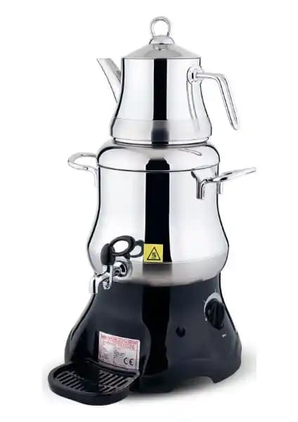 Lines Naz Elektrikli Lüx Çelik Semaver: Modern Tasarım ve İşlevsellik Bir Arada