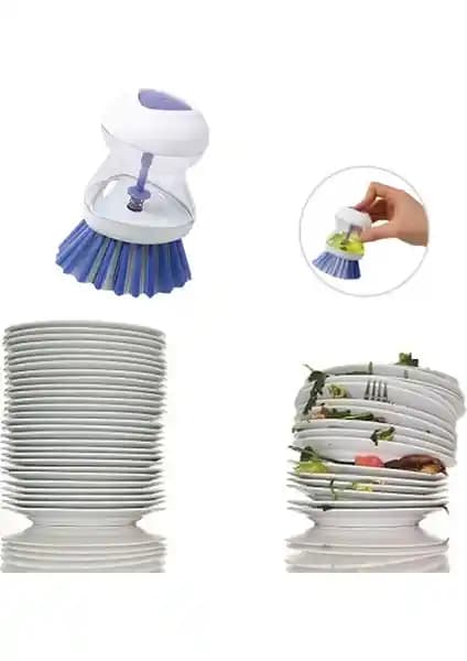 Pratik Deterjan Hazneli Bulaşık Fırçası: Kullanımı Kolay ve Verimli Temizlik Aracı