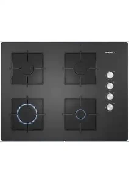 Profilo OO37P9O12D Platin Gri Sert Cam Ankastre Ocak Modern Mutfaklar İçin Tasarlandı