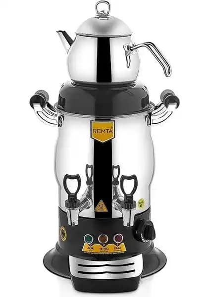 Remta Mini Çift Demlikli 5 Litre Çay Makinası Güçlü ve Hijyenik Çay Demleme Çözümü