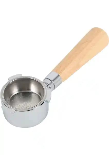 Sagrado Kahve Dipsiz Portafilter Delonghi EC680/EC685 Uyumlu 51 mm Ahşap Tasarım