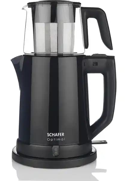 Schafer Optimal Plus Siyah Elektrikli Çay Makinesi İncelemesi ve Özellikleri