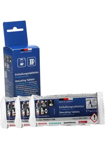 Siemens Kireç Çözücü Tabletleri: Kahve Makinesi Temizliği ve Performans Artırıcı Çözüm