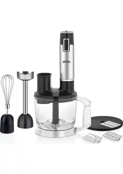 Sinbo SHB-3186 El Blender Seti: Çok Fonksiyonlu ve Güçlü Mutfak Aleti