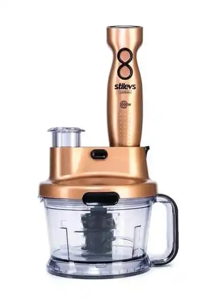 Stilevs Limitless El Blender Seti Rose: Güçlü ve Çok Fonksiyonlu Mutfak Aleti