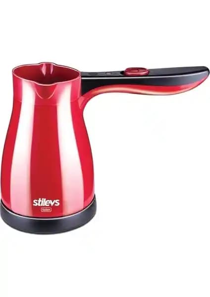 Stilevs Sadem Türk Kahve Makinesi Kırmızı ve Siyah Renk Seçenekleriyle Modern Tasarım